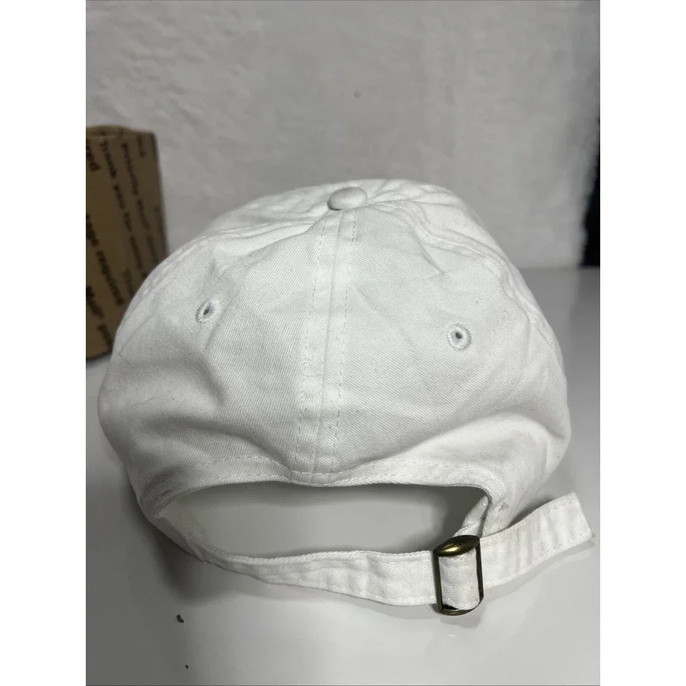 Coke‎ Hat. White Adjustable Strap Brand Is George. Funny. Frat. Collage