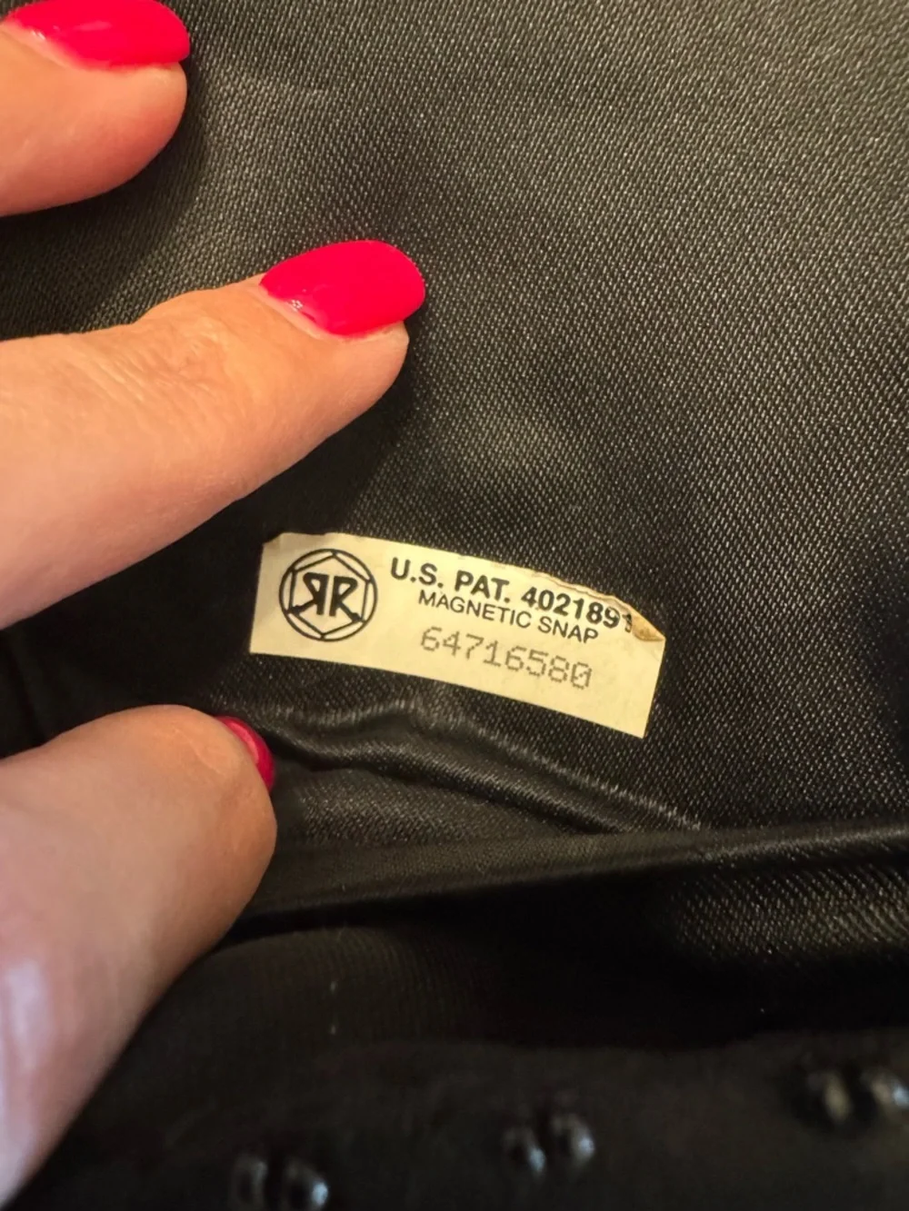 Vintage Gatsby Style Black Evening Bag with Black and Copper Beading