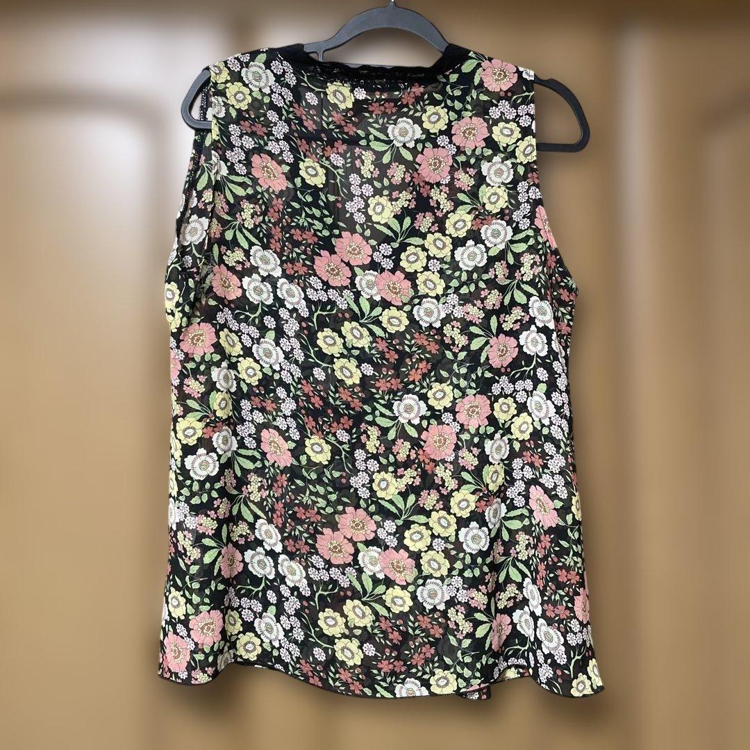 Sab Street Floral Print Sleeveless Tunic Vest 15