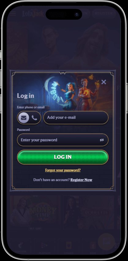 First login, first win – a quick test